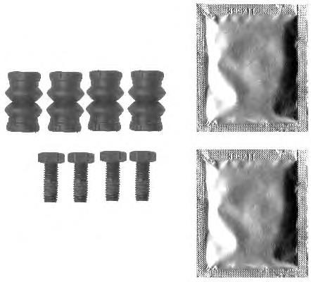 MBA1339A Mintex juego de reparación, pinza de freno trasero