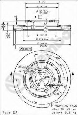09525210 Brembo