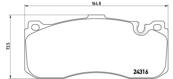 07.B314.02 Brembo pastillas de freno delanteras