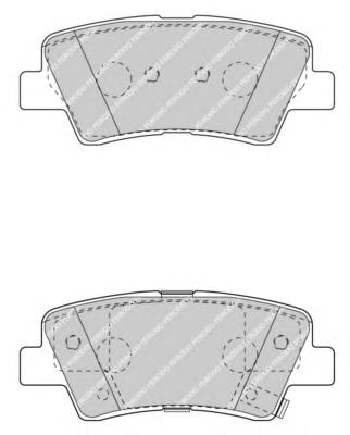 Pastillas traseras de freno Ferodo FDB4387 precio, desde 20,75 EUR