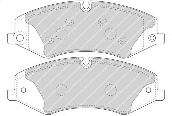 Comprar FDB4455 Ferodo Pastillas delanteras de freno