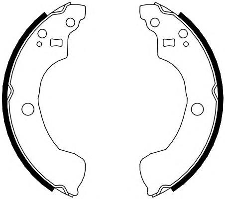 Zapatas de freno de tambor traseras Ferodo FSB4106 precio, desde 33,55 EUR