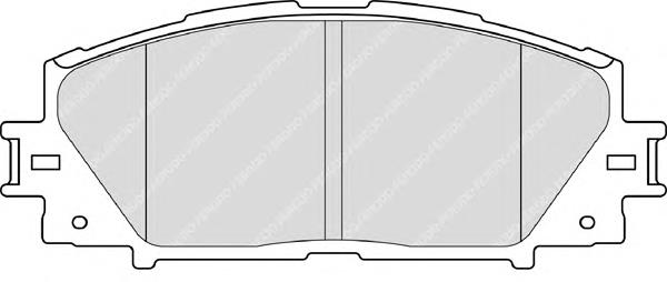 Comprar FDB4310 Ferodo Pastillas delanteras de freno