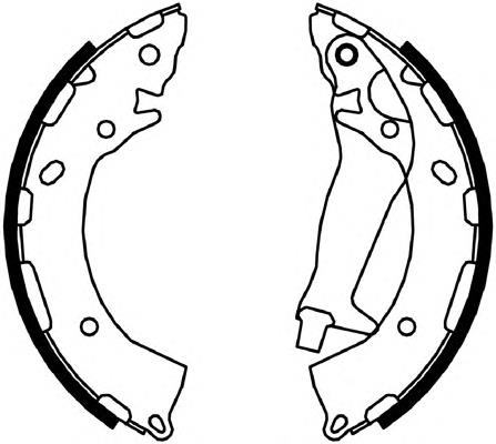 Zapatas de freno traseras Ferodo FSB4047