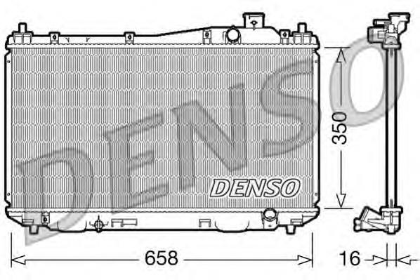 Água radiador Denso DRM40009 precio, desde 82,92 EUR
