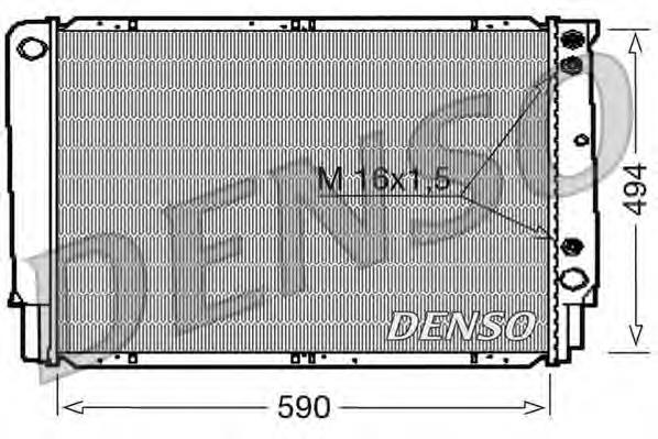 DRM33053 Denso radiador