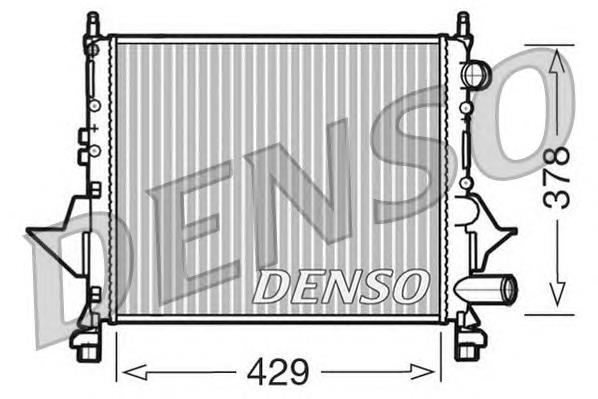 Radiador refrigeración del motor DRM23082 Denso