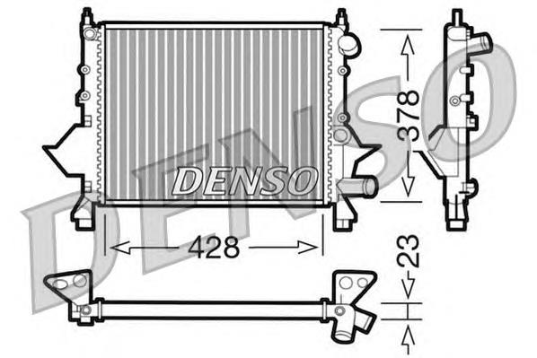 DRM23081 Denso radiador
