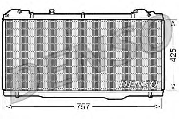DRM23023 Denso radiador