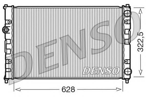 DRM26009 Denso radiador refrigeración del motor