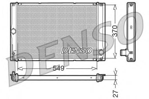 DRM50023 Denso radiador