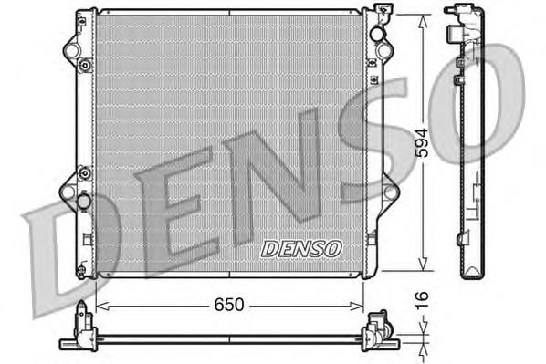 Radiador DRM50036 Denso