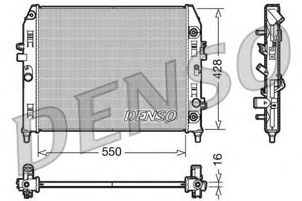 Radiador 53851 NRF