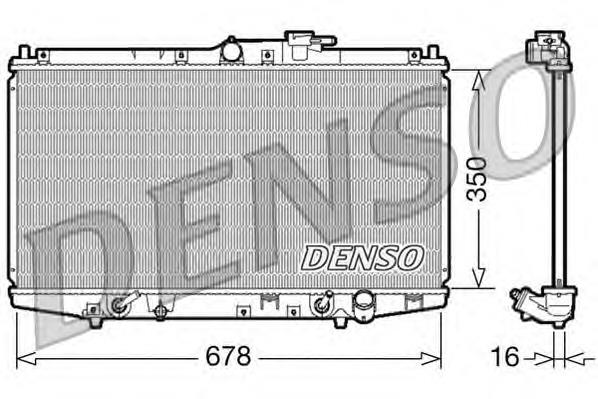 FP 30 A1389-KY FPS radiador refrigeración del motor