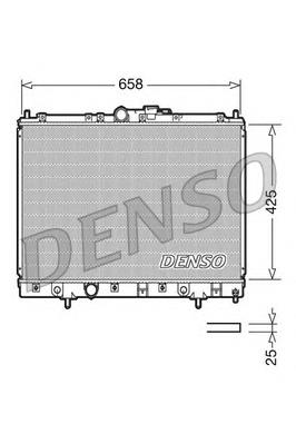 DRM45006 Denso radiador