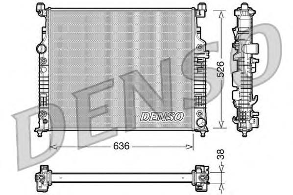 Comprar DRM17006 Denso Radiador de auto