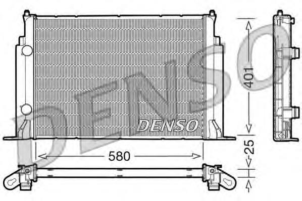 Água radiador Denso DRM09122 precio, desde 73,56 EUR