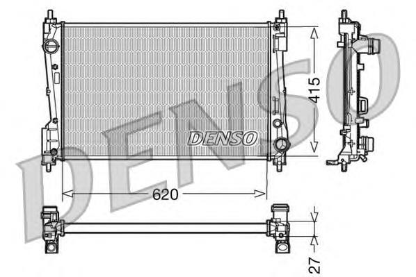 Radiador DRM09110 Denso