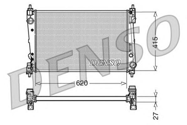 Comprar DRM09111 Denso Radiador de auto