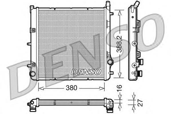 Comprar DRM21005 Denso Radiador de auto