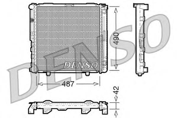DRM17031 Denso radiador