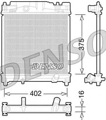 Radiador 646816 Nissens