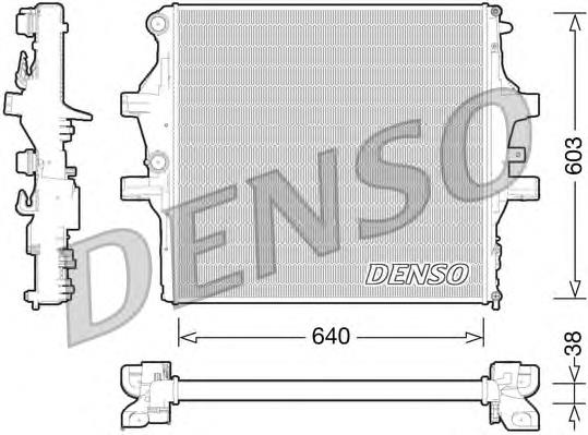 Radiador DRM12009 Denso