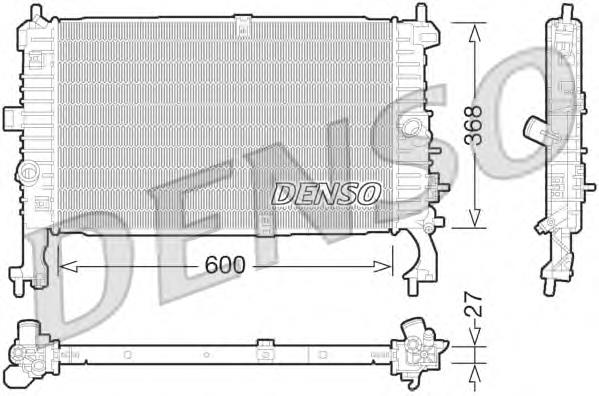 DRM20106 Denso radiador refrigeración del motor