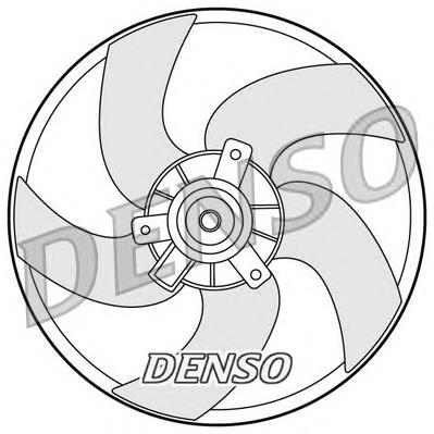 DER21011 Denso ventilador del motor
