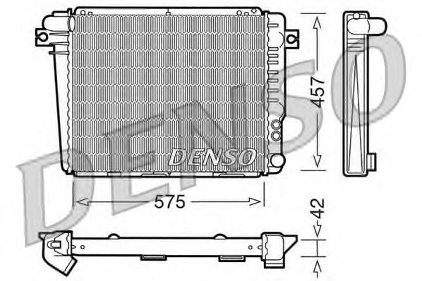 Radiador 1707508 BMW