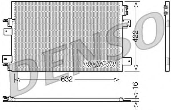 DCN06007 Denso condensador aire acondicionado