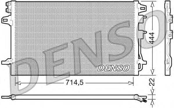 DCN06005 Denso condensador aire acondicionado