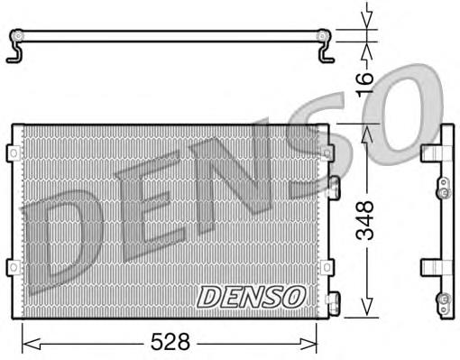 Condensador aire acondicionado DCN06004 Denso