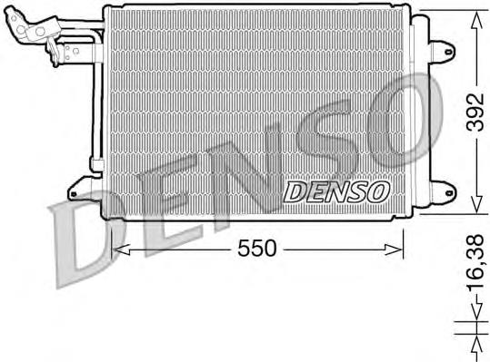 DCN32002 Denso condensador aire acondicionado