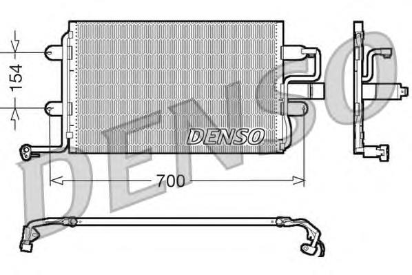 DCN32017 Denso Radiador de aire acondicionado