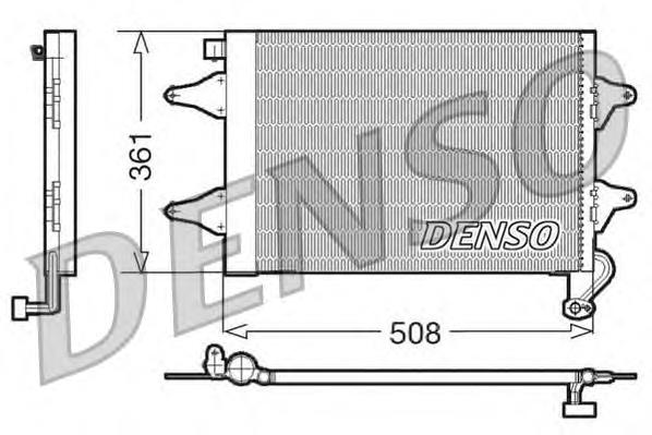Comprar DCN27004 Denso Condensador de aire acondicionado