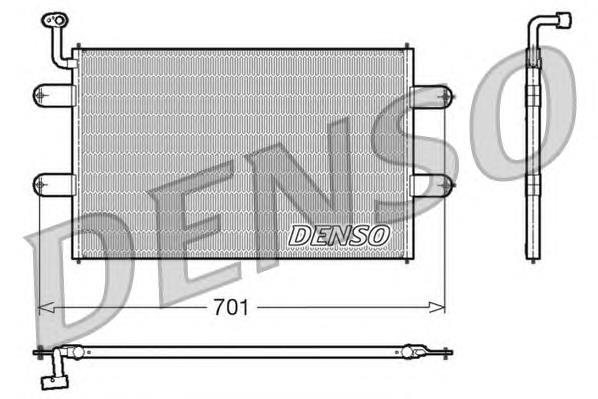 DCN27003 Denso condensador aire acondicionado