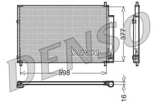 DCN50006 Denso condensador aire acondicionado