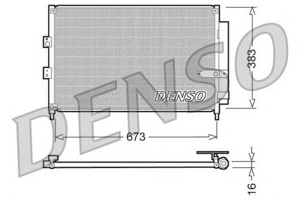 Condensador aire acondicionado 940362 Nissens