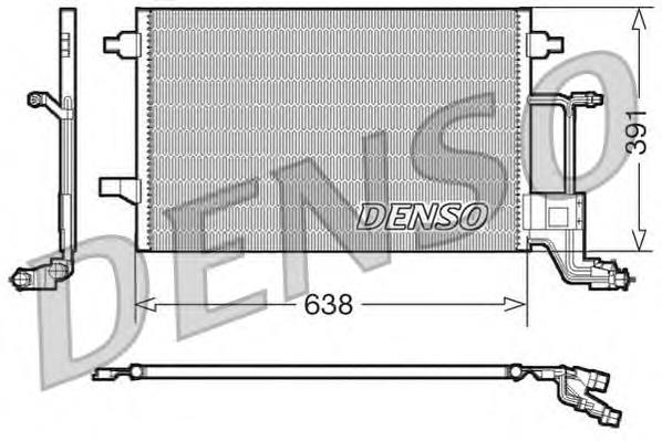 Comprar DCN02014 Denso Condensador de aire acondicionado
