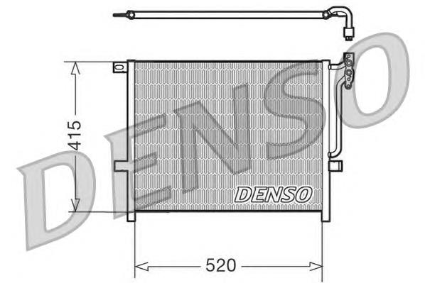 DCN05010 Denso condensador aire acondicionado