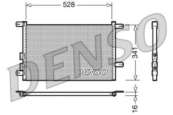Condensador Denso DCN01003
