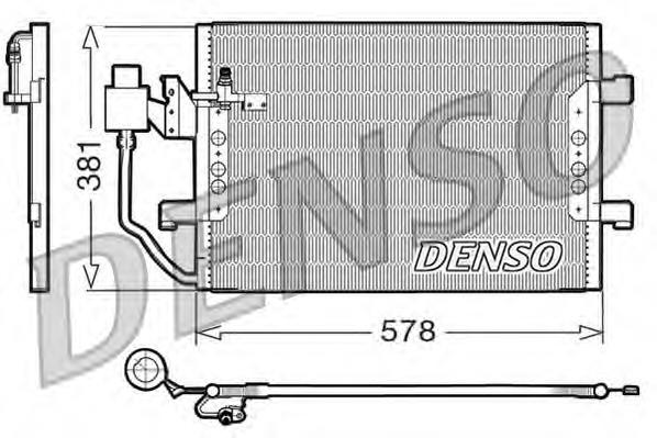 Condensador aire acondicionado DCN17001 Denso