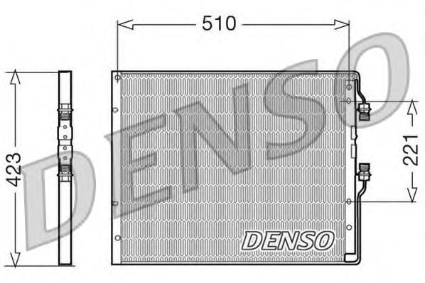 Condensador aire acondicionado DCN12100 Denso