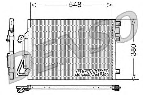 DCN23008 Denso condensador aire acondicionado