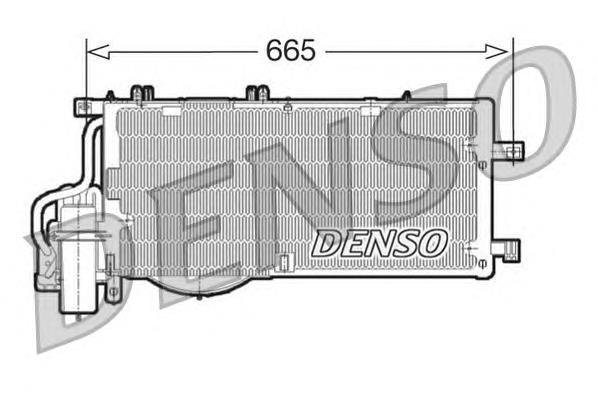 DCN20016 Denso condensador aire acondicionado