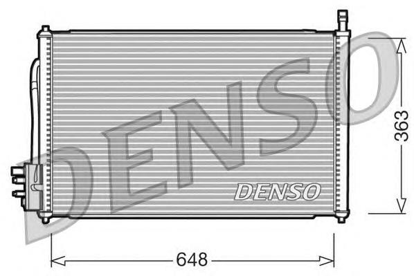 DCN10006 Denso Radiador de aire acondicionado