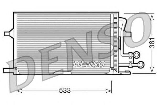 Condensador aire acondicionado DCN10003 Denso