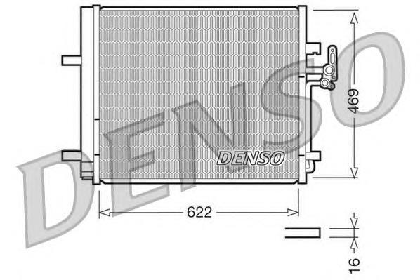 Comprar DCN10016 Denso Condensador de aire acondicionado