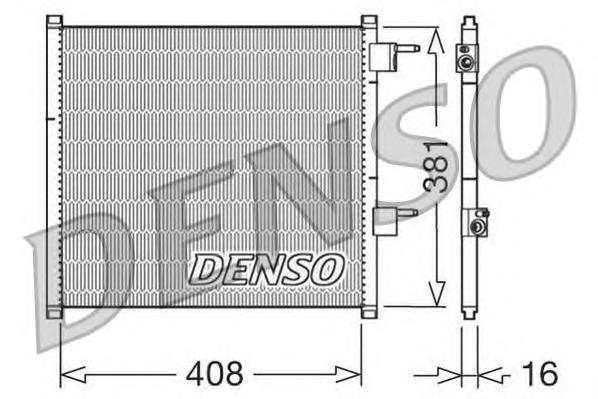 Condensador aire acondicionado DCN10019 Denso
